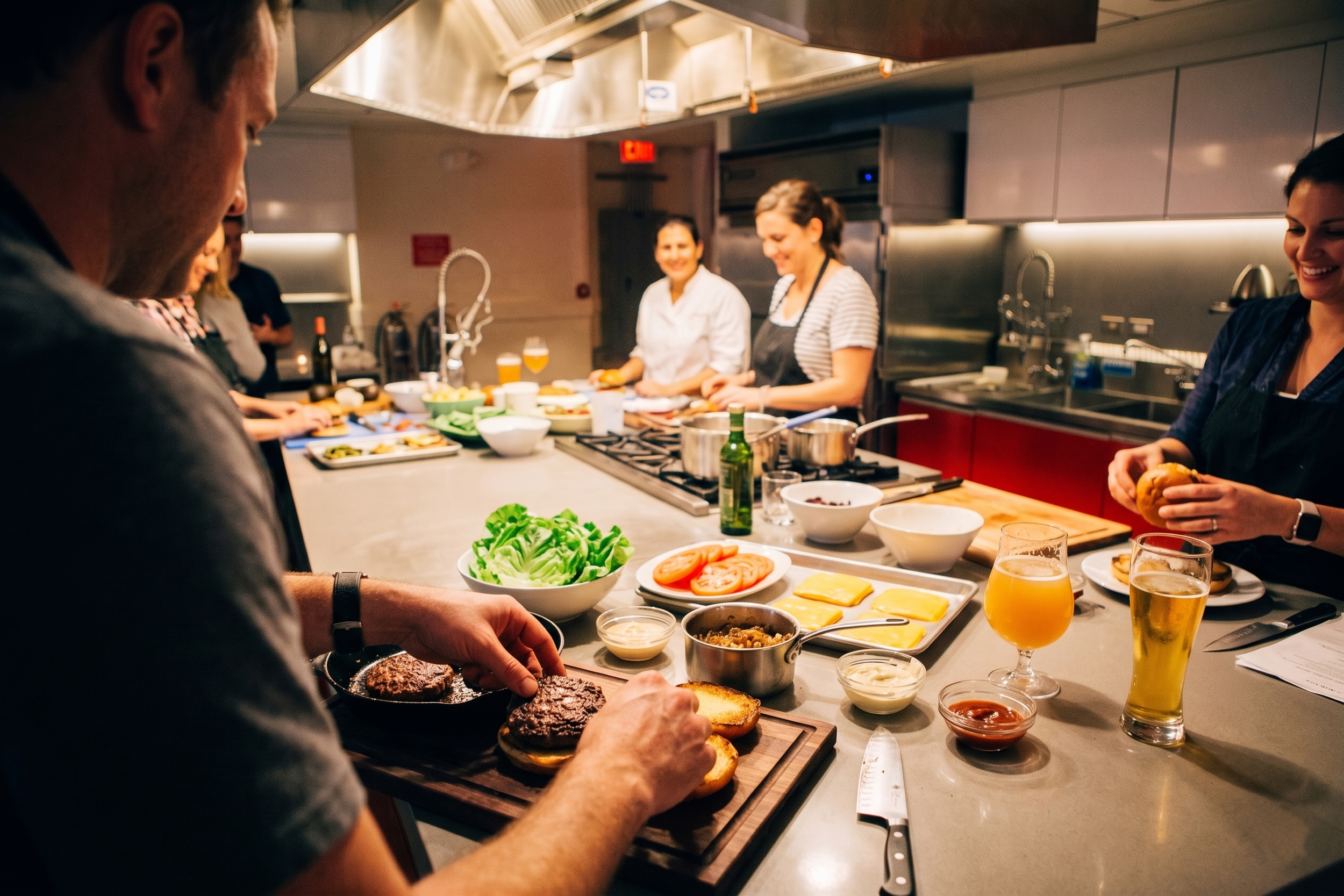 Craft Beer & Burger Masterclass