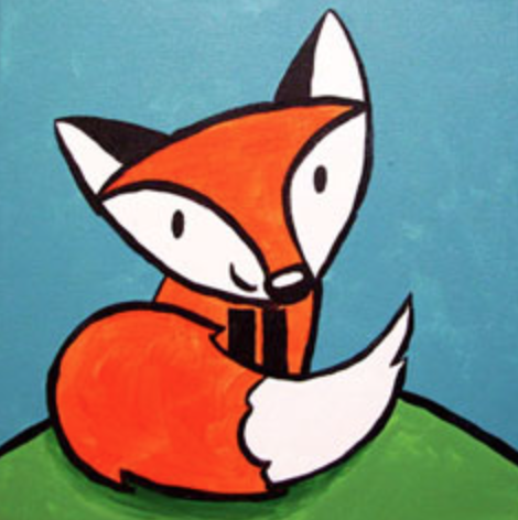 Little Fox 12 x 12 