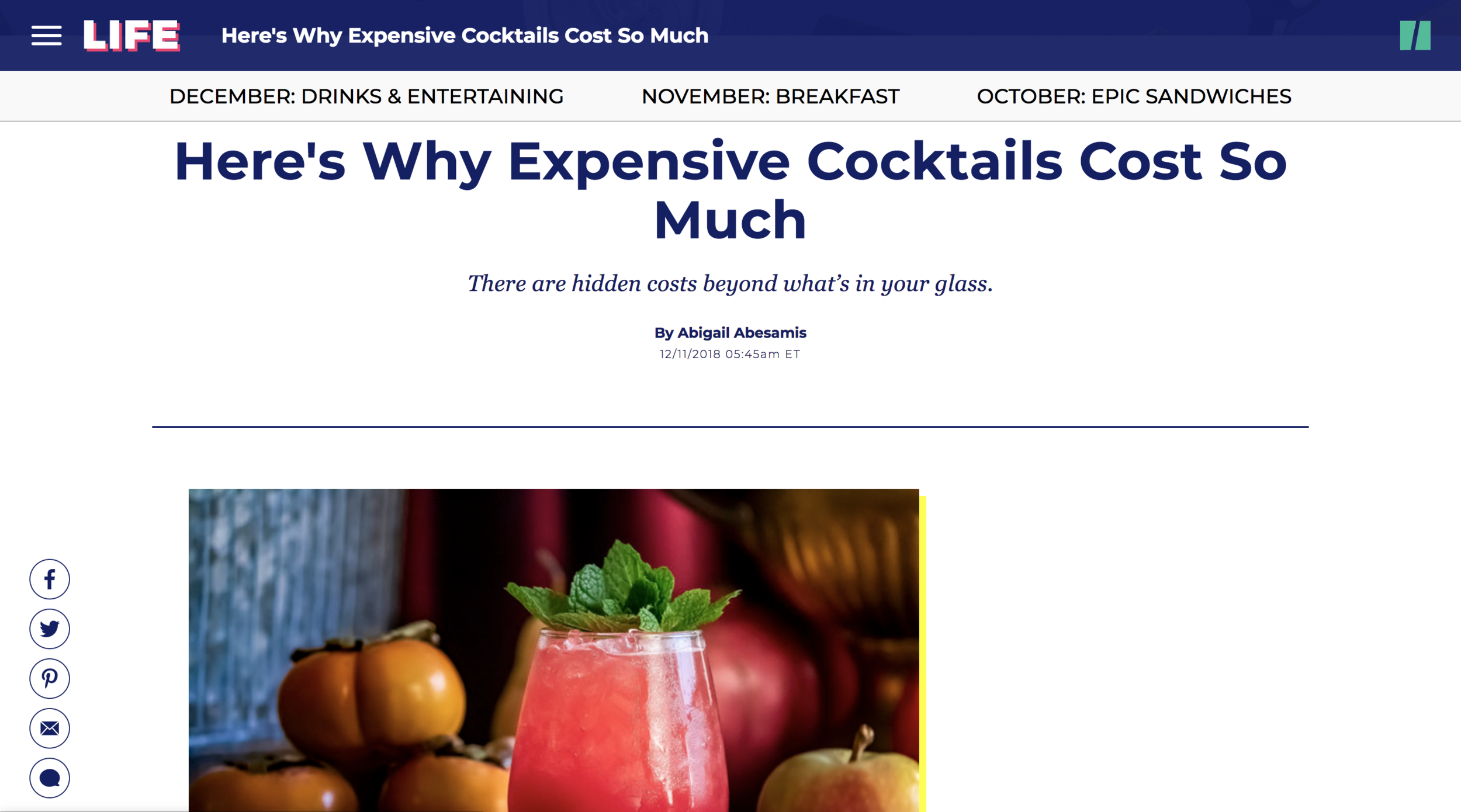 HuffPost Cocktails Screenshot.png