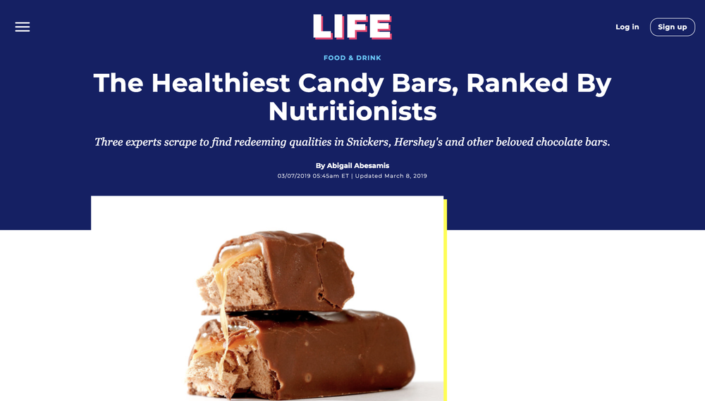 The Healthiest Candy Bars, Ranked By Nutritionists — Abigail Abesamis