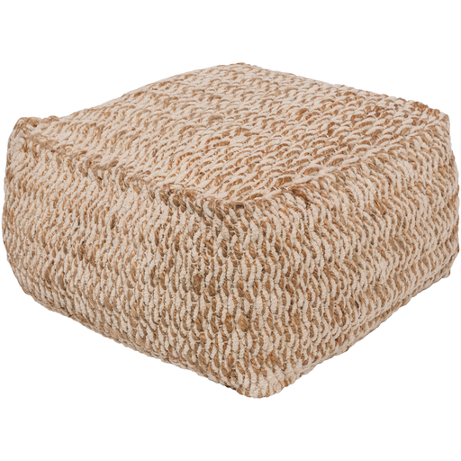 cotton jute ottoman