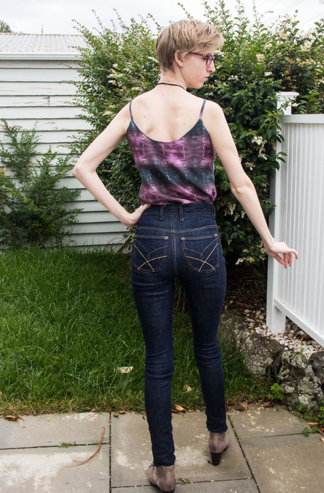 Closet Core Ginger Skinny Jeans Pattern - The Confident Stitch