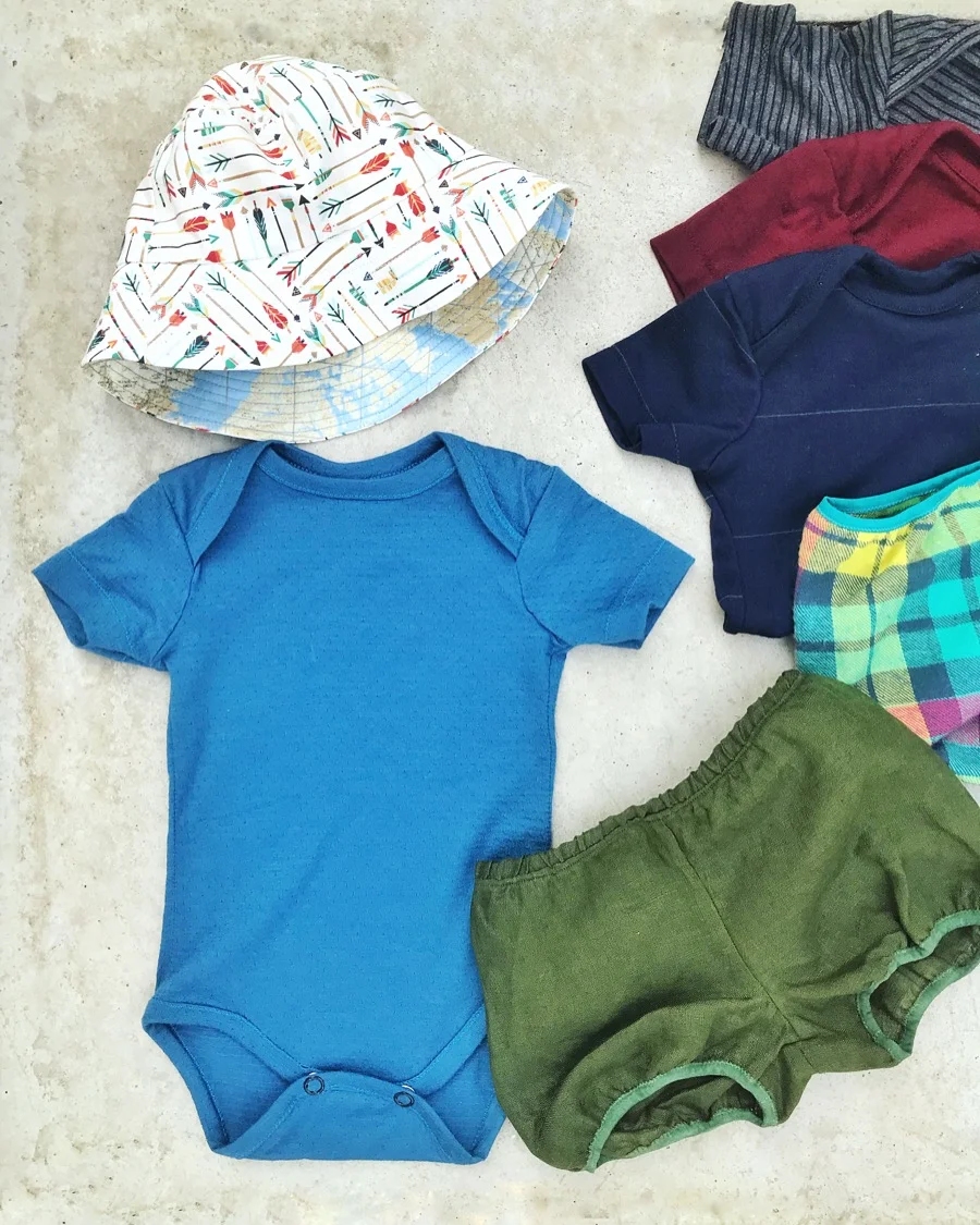 Clothing in Miniature: Scrapbusting Baby Clothes