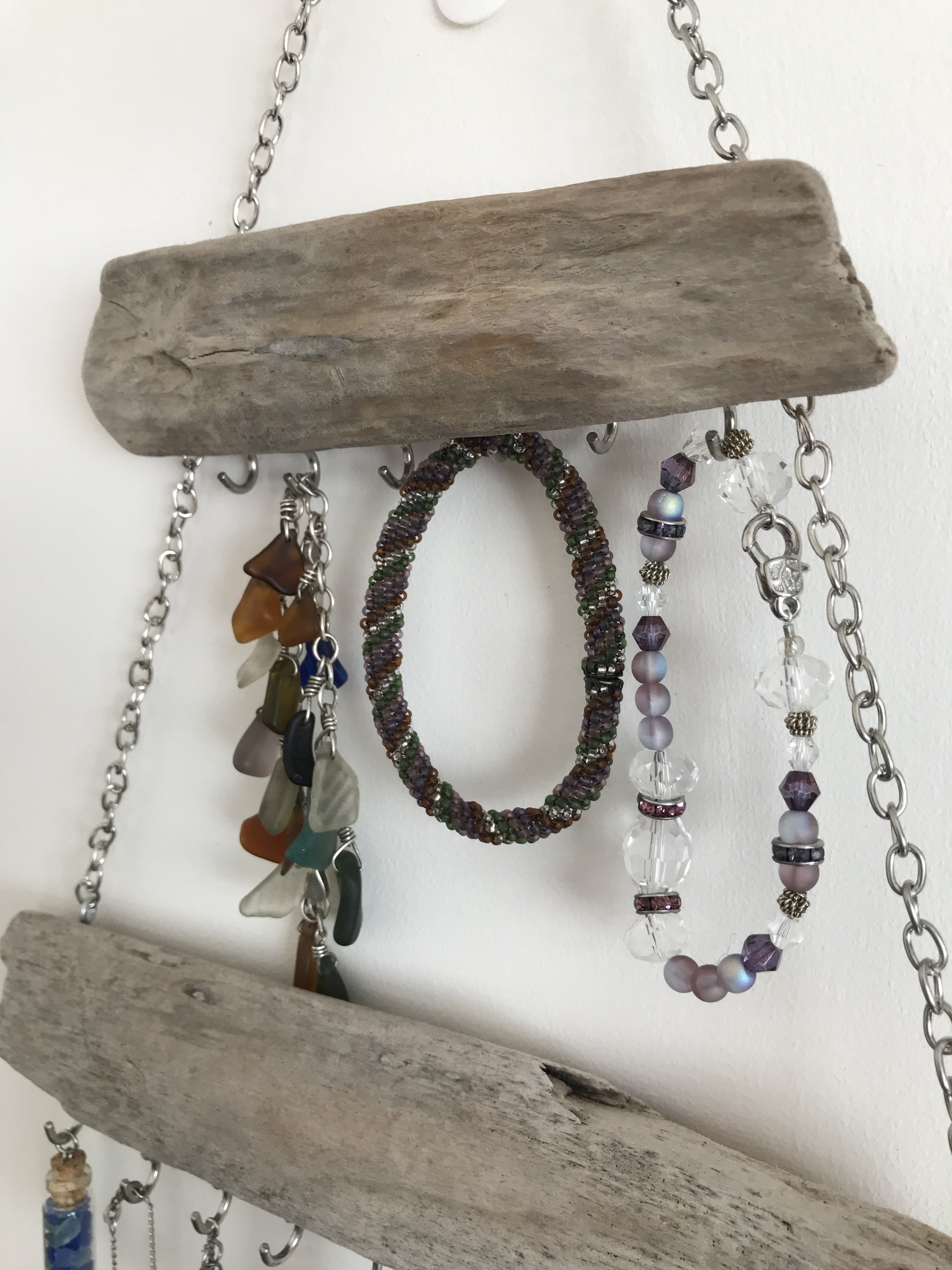 Driftwood Jewelry Rack DIY — Kat Makes