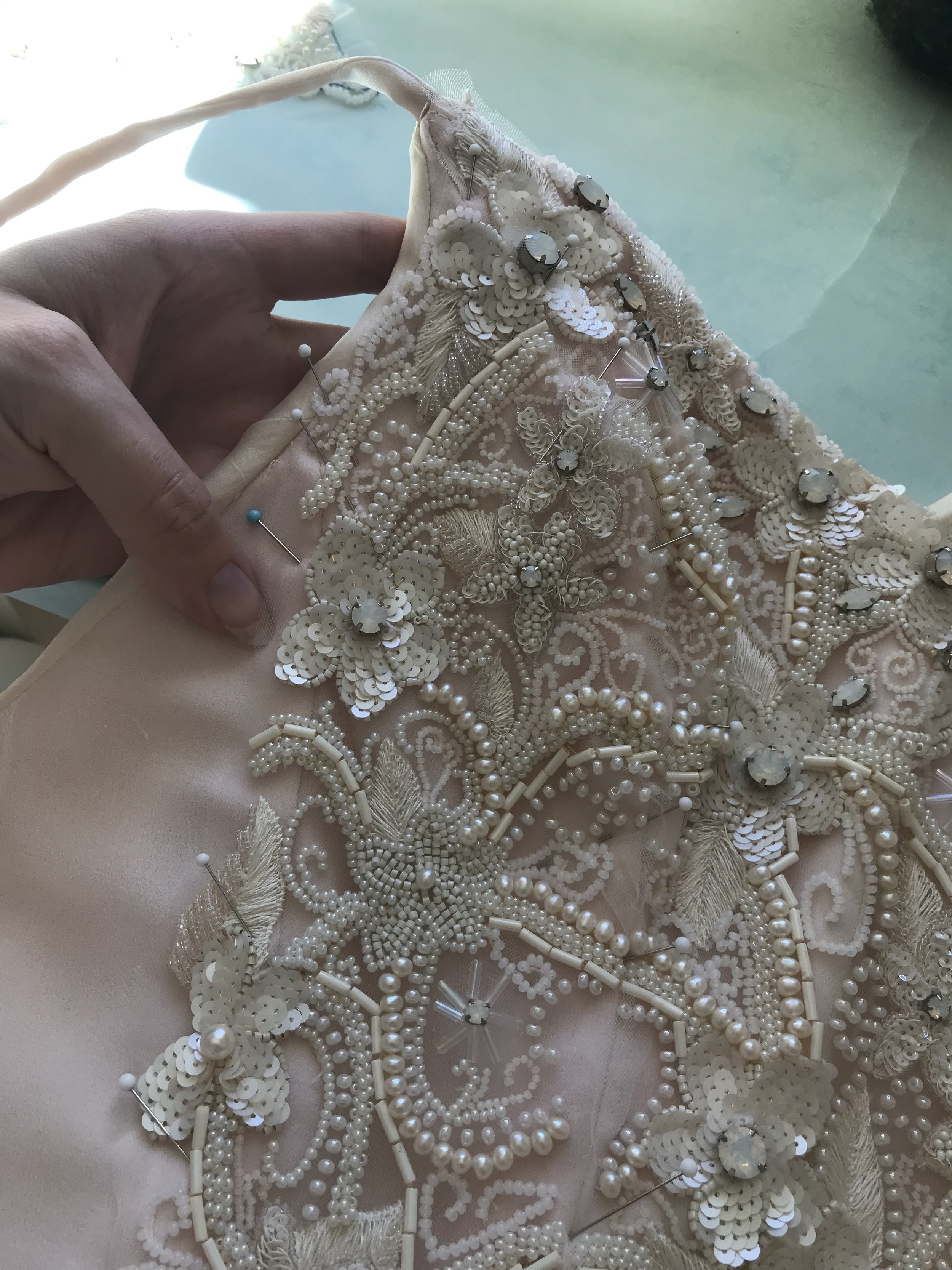 Handmade Wedding Dress Chapter 11: Skirt Construction and Dress