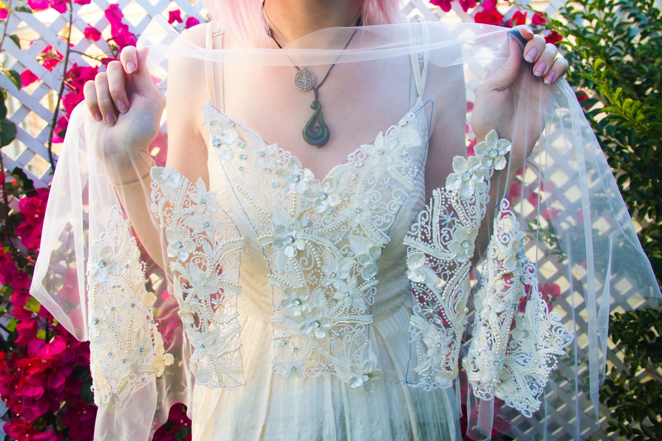 embroidered wedding dresses