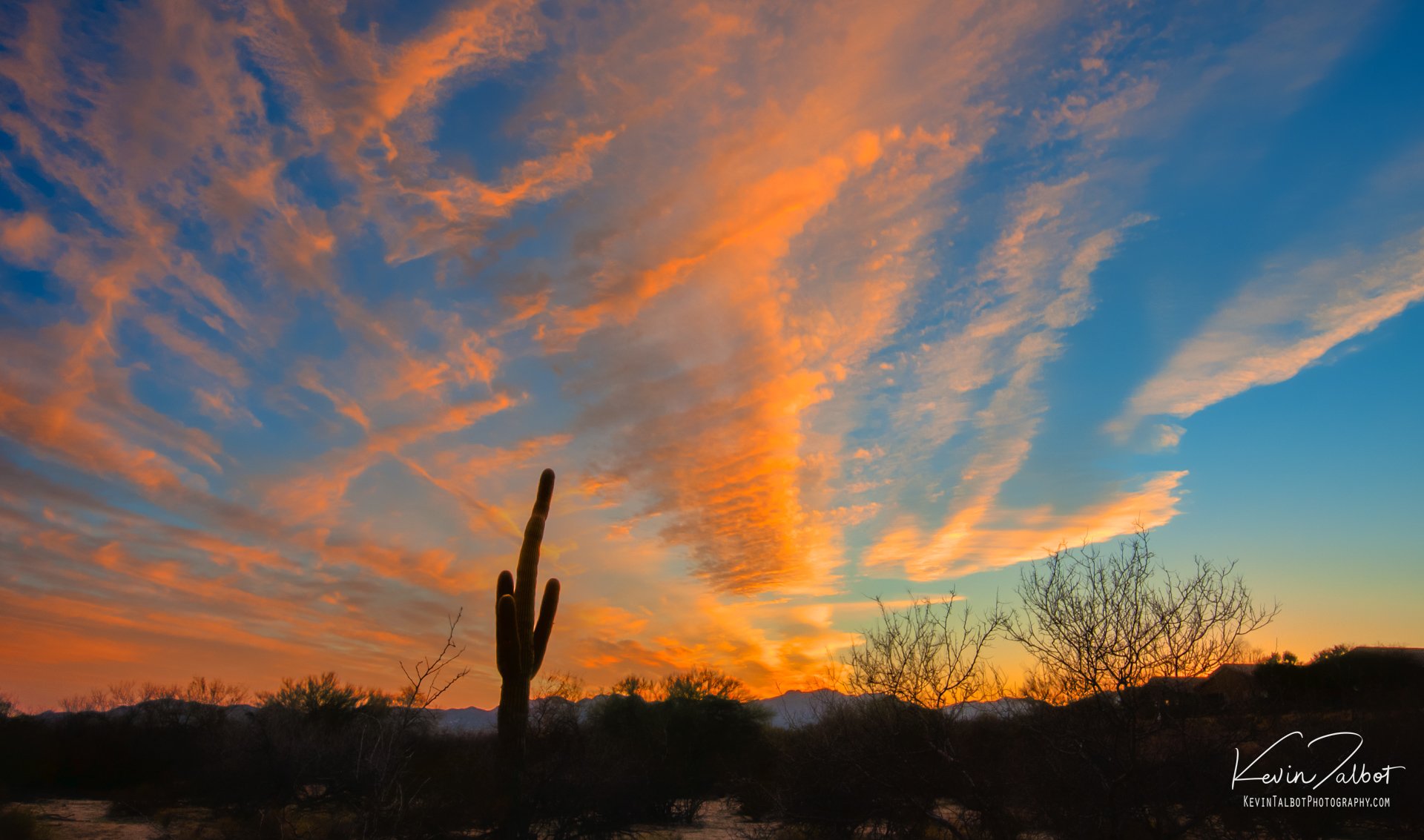 "Tucson Sky On Fire"  