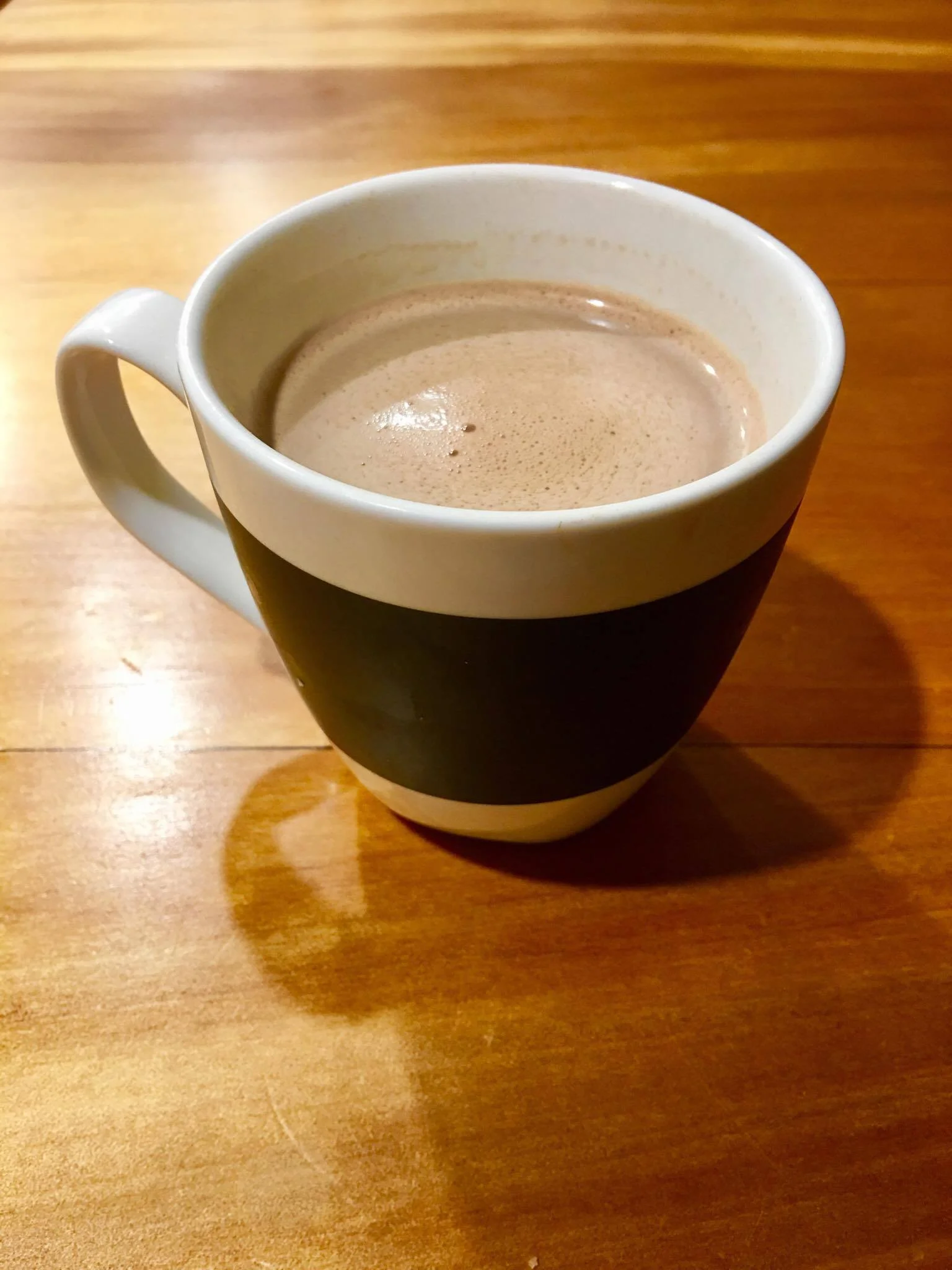 I made this hot chocolate especially for this photo - I am THAT dedicated!