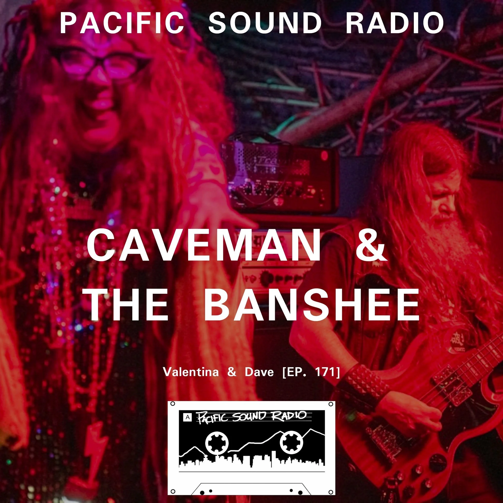 And we're back! 

For our first episode of 2026, we're chatting w/ electronic space punk duo bassist Dave Read and vocalist Valentina Cardinalli of @cavemanandthebanshee 

Since 2021, Caveman &amp; The Banshee have been thrilling underground music fa