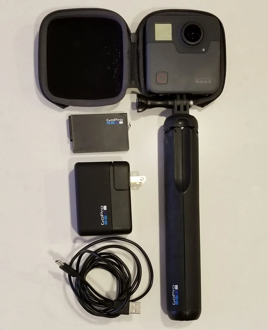 gopro fusion 360 virtual reality camera