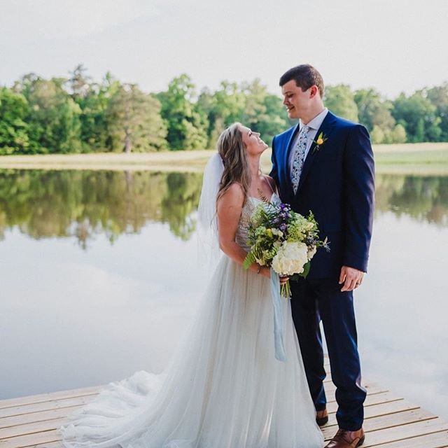 Just a little #daleymattrimony for the day!.
.
.
. 💄&amp; 💇🏻&zwj;♀️: @alexandria.vanvorst 💐: Shayna Chapman
📸: @laceandvineweddings