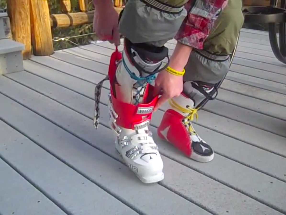 lace up ski boot liners