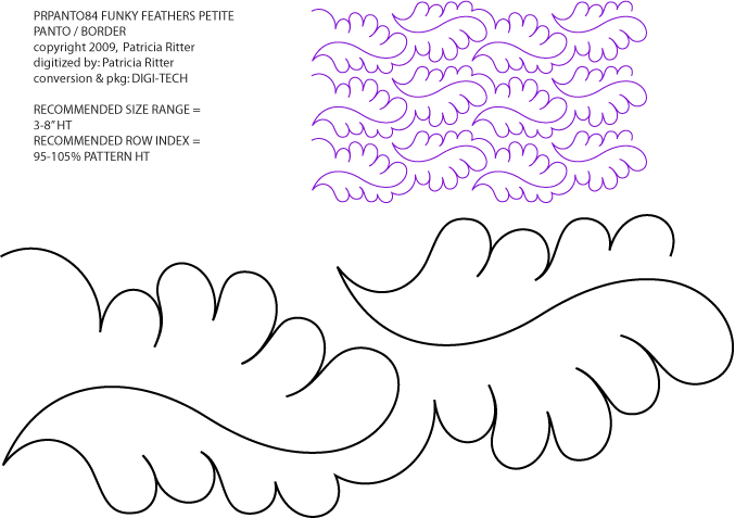 Funky Freathers Petite