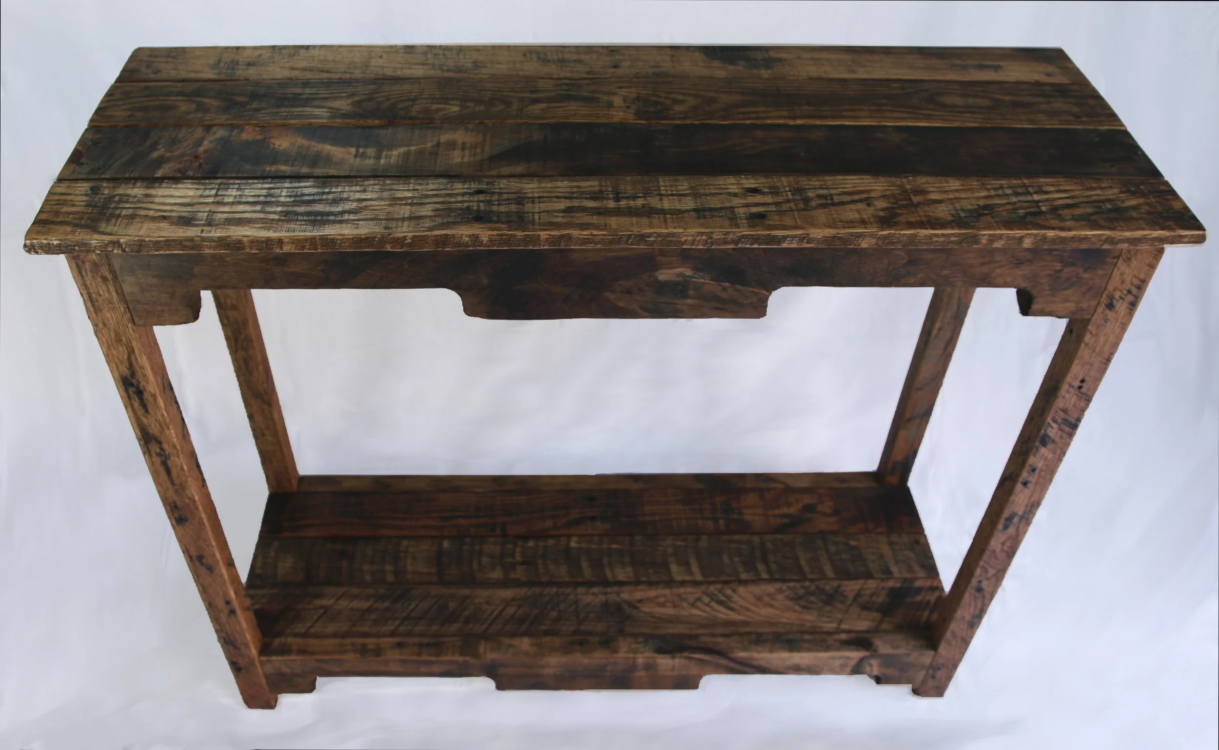 Pallet wood sofa table in studio-2