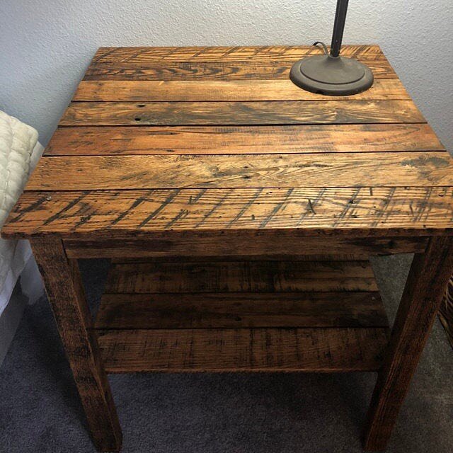 Absolutely loving the saw marks on this table we shipped out last month. Did you know we offer free shipping on our coffee and end tables anywhere in the continental US?