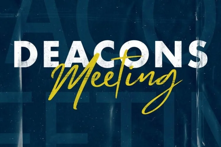 Deacons Meeting