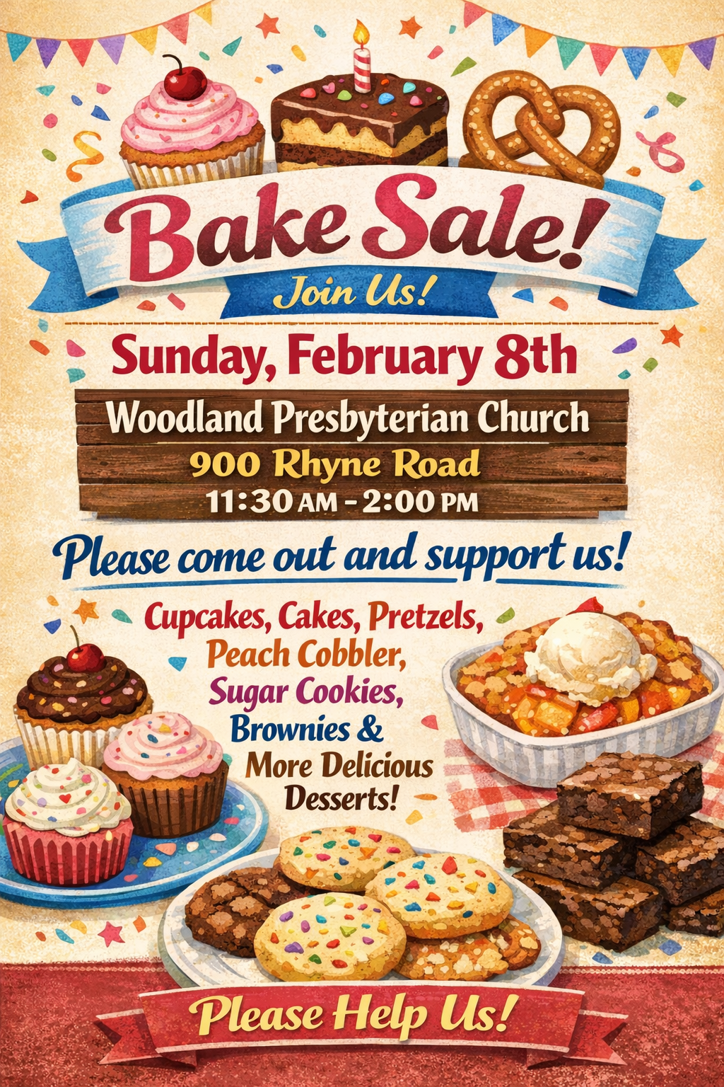Presbyterian Women's Bake Sale