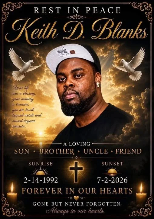 Homegoing Service for Keith D. Blanks