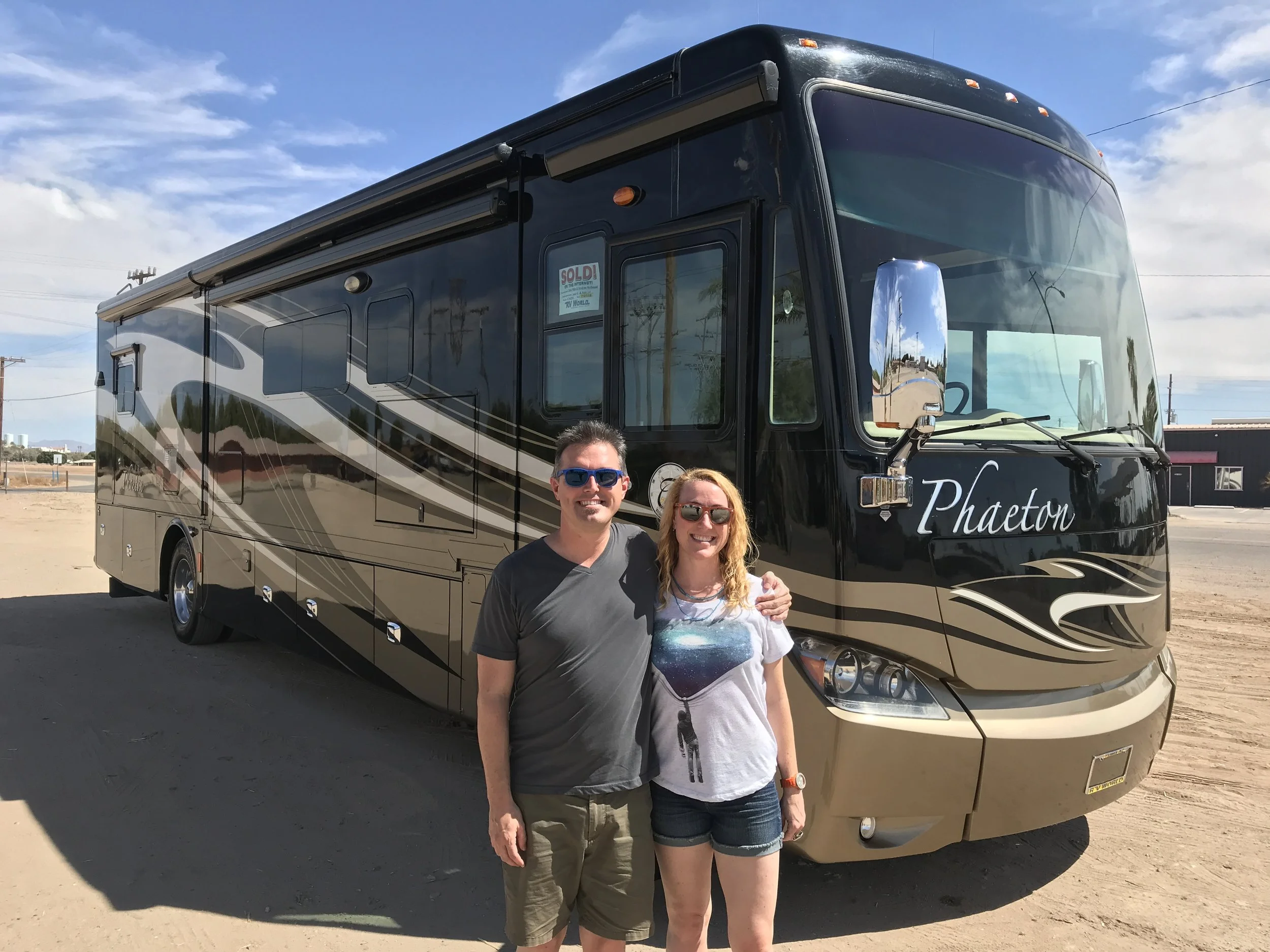 We found the one! Our Tiffin Phaeton 36GH Purchase