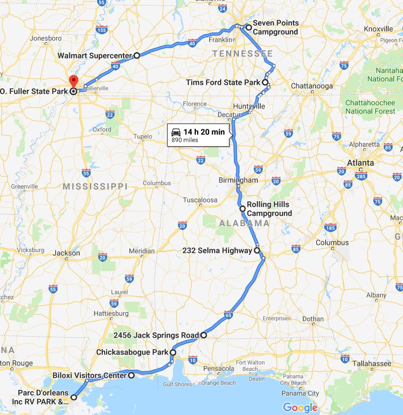 First half of leg two