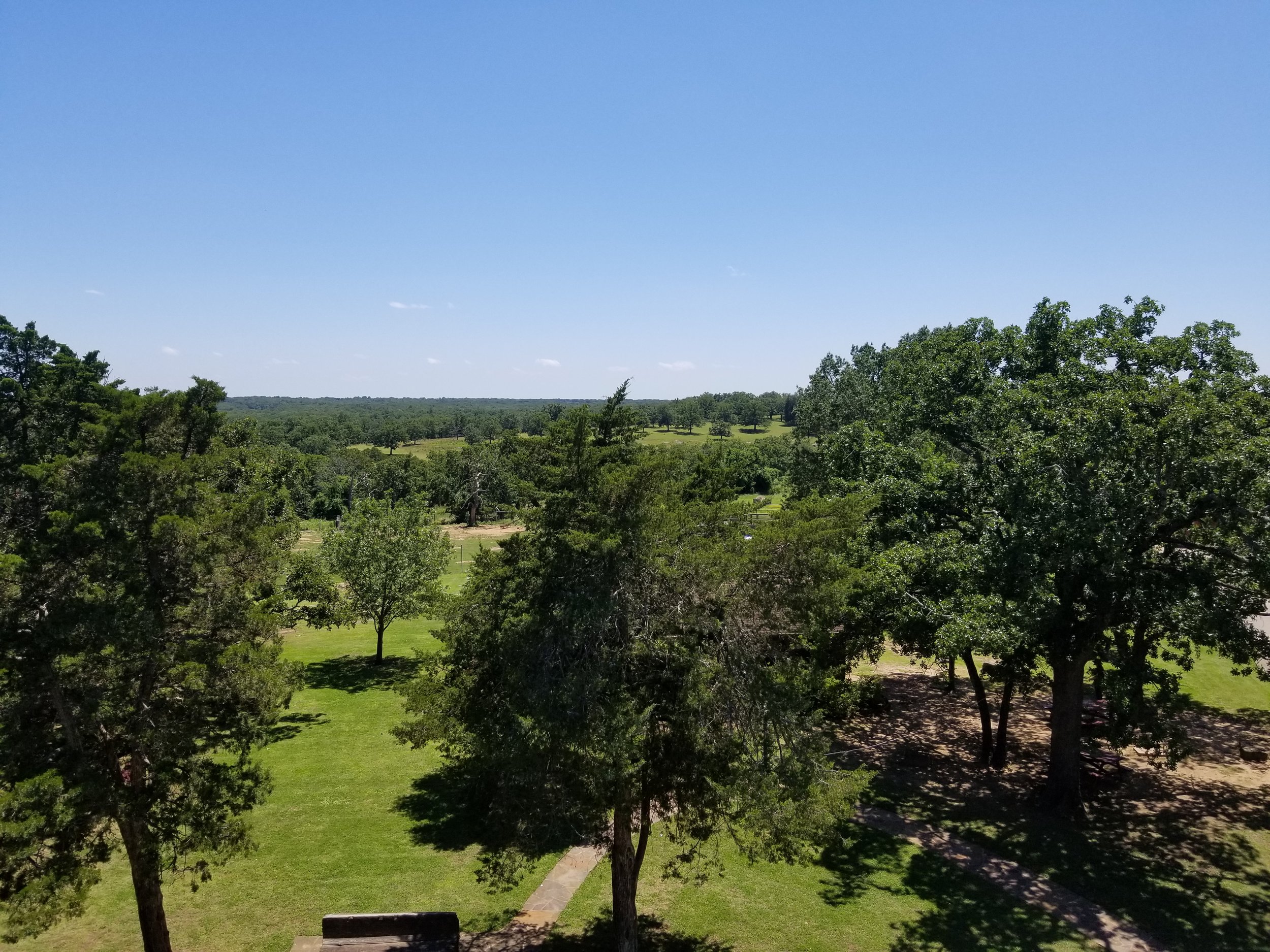 View from the outlook