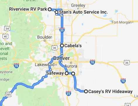 Kansas through Colorado by RV