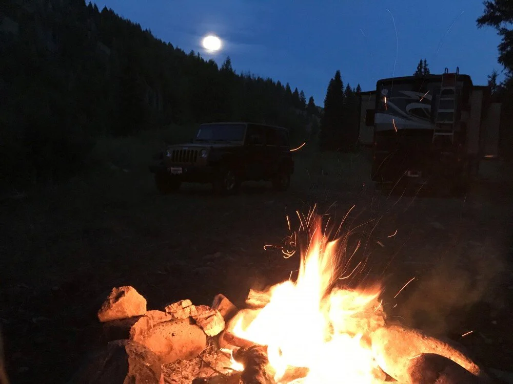 Sawtooth National Forest Free RV Dispersed Camping