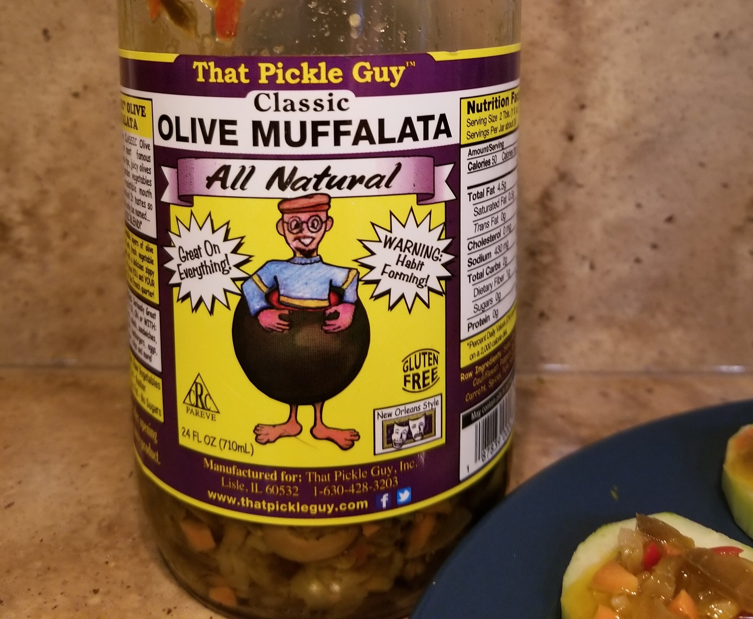 That Pickle Guy Classic Olive Muffalata (2 Pack, 24oz each) - (As feat –  Gourmet Passions