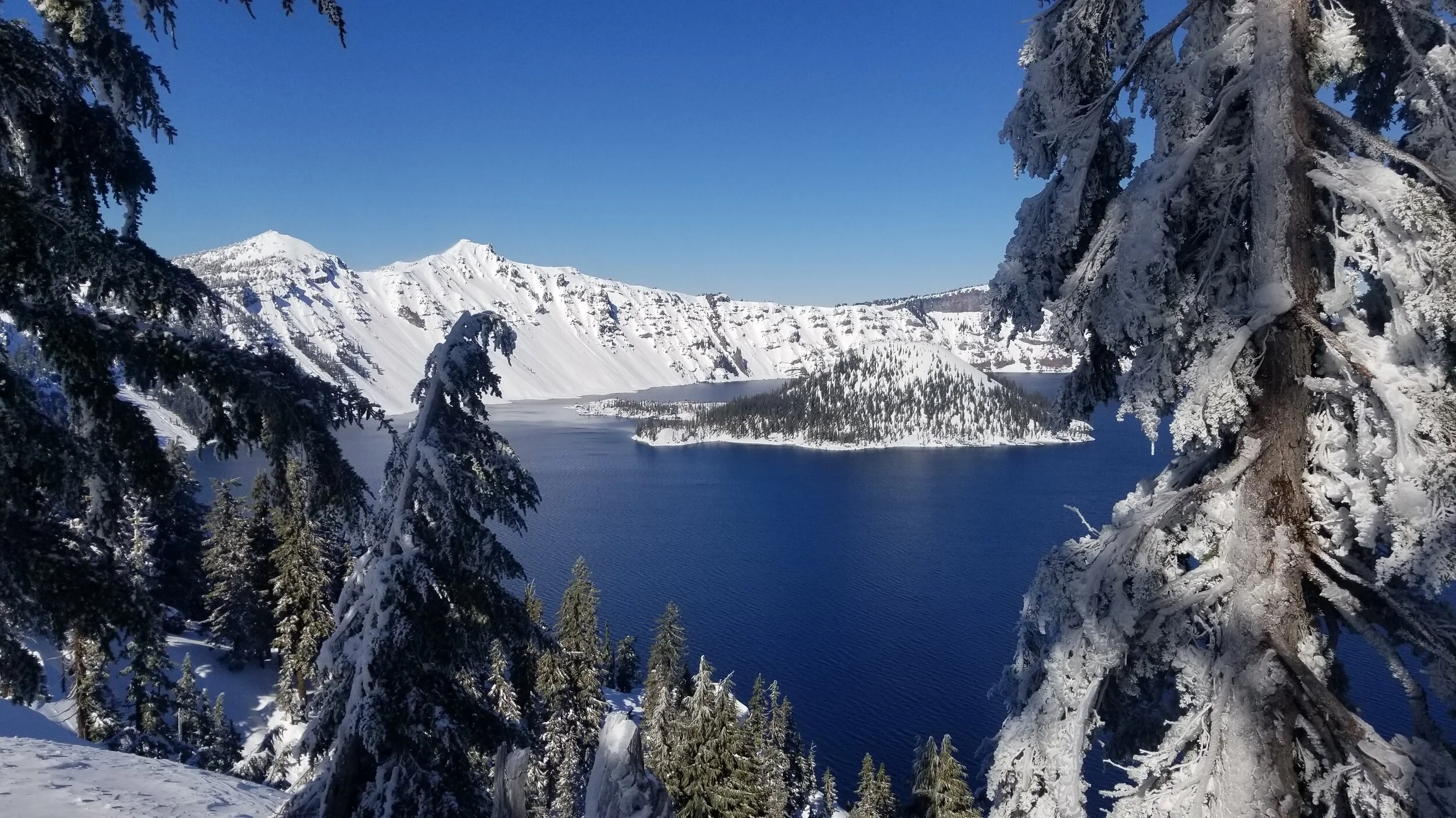 Snowshoeing with a Park Ranger at Crater Lake