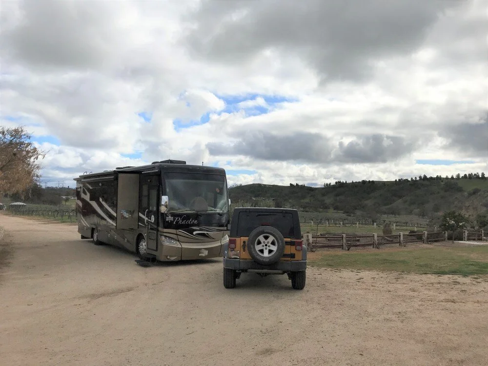 RV Camping at Wineries in Paso Robles | Harvest Hosts