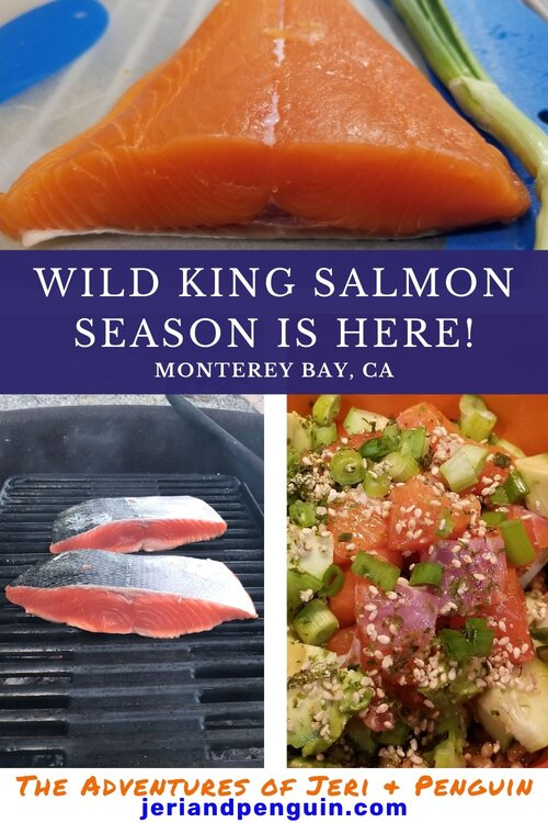 Delicious Wild King Salmon from Monterey Bay