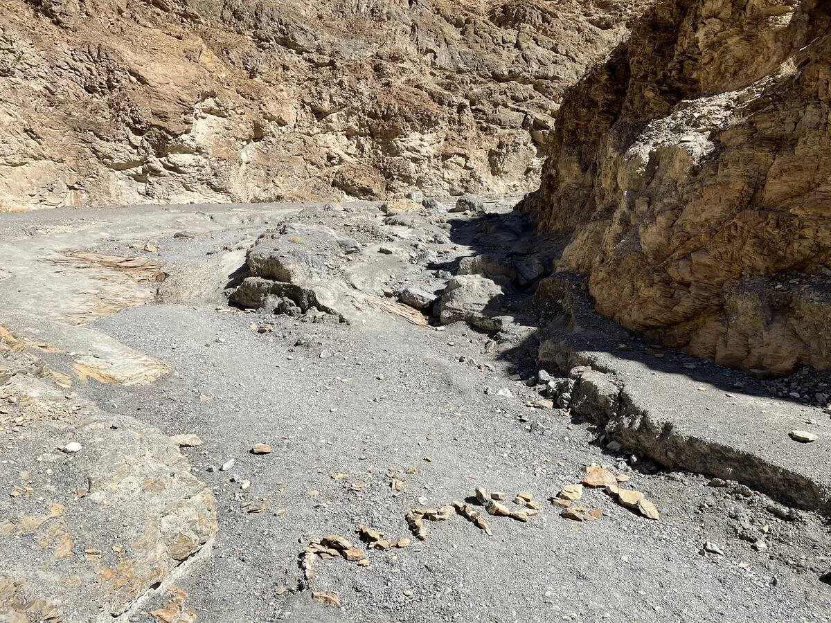 ALMOST to the end Mosaic Canyon