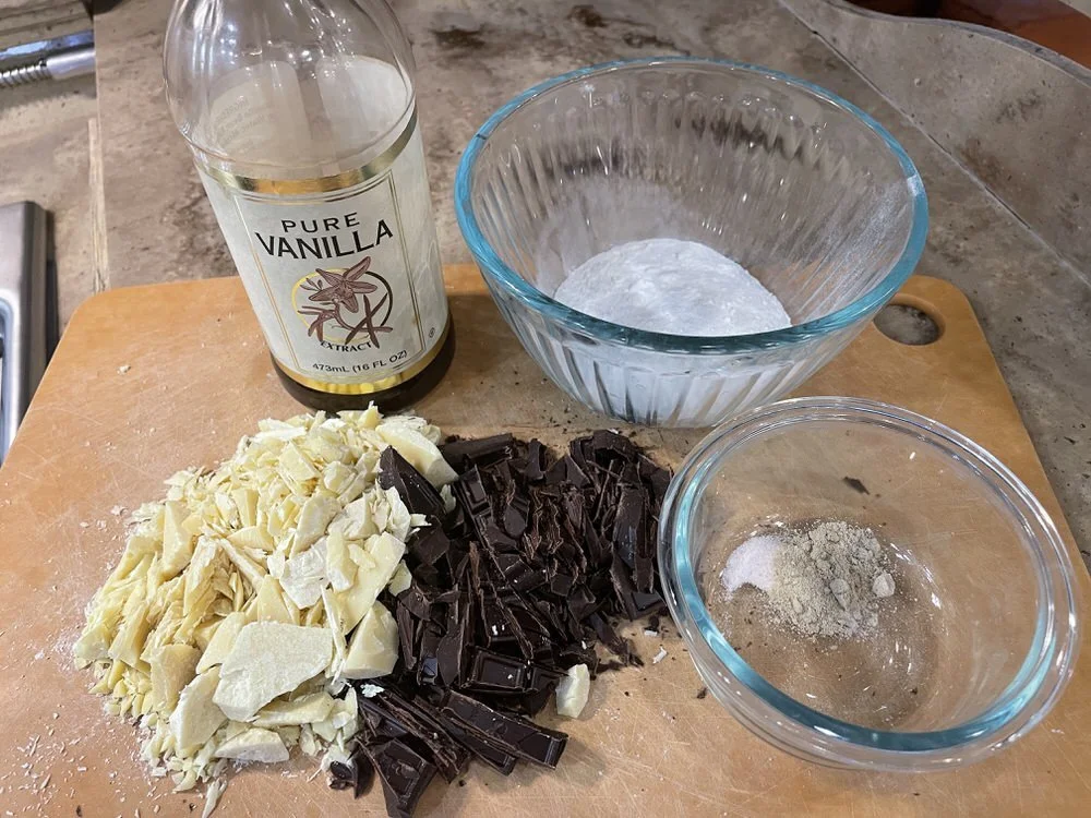 Chopped up and ready to start