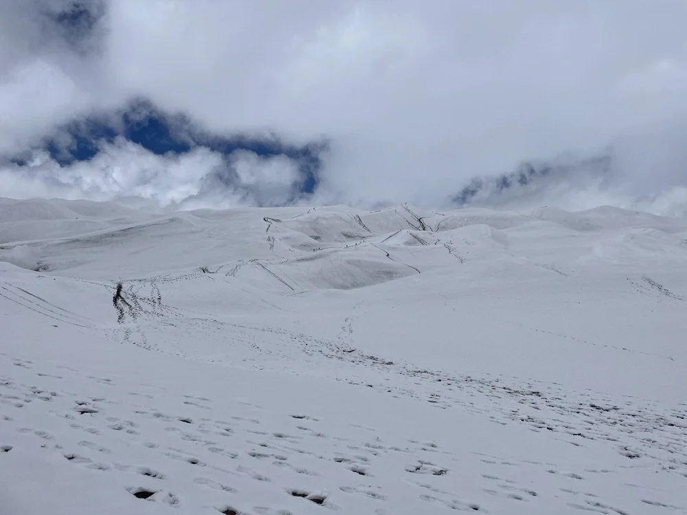 Snow at Great Sand Dunes National Park
