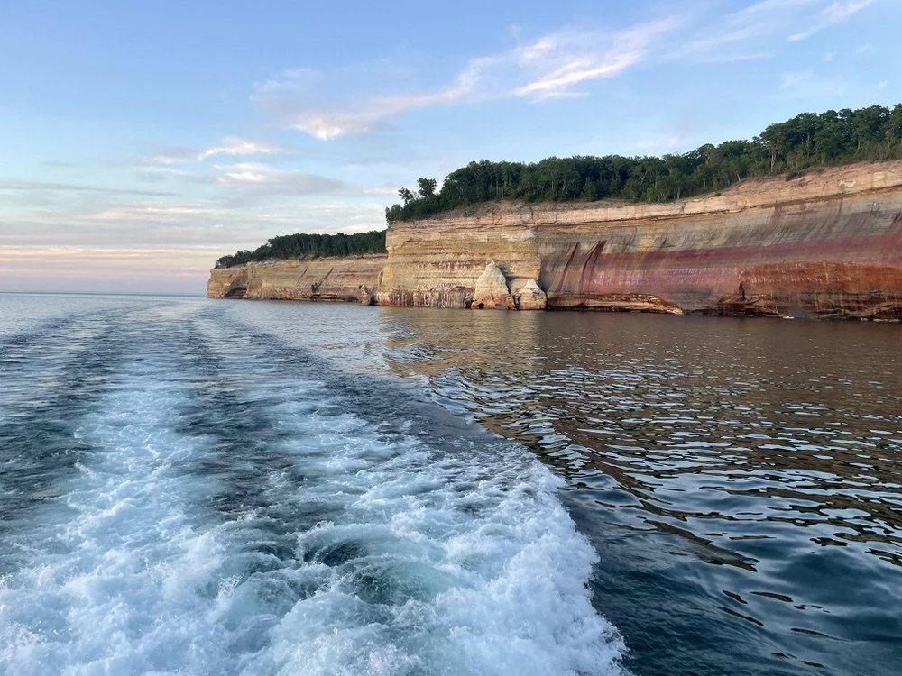 Boat Tour of Pictured Rocks in Munising, MI