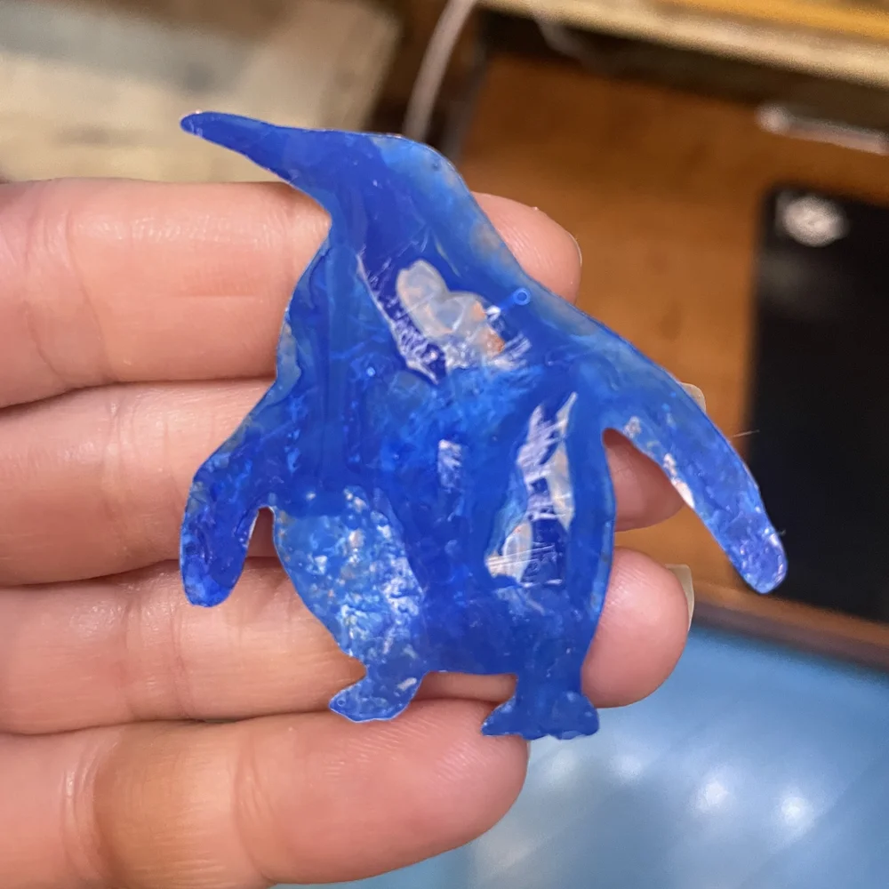 First piece I made. A penguin for my Penguin