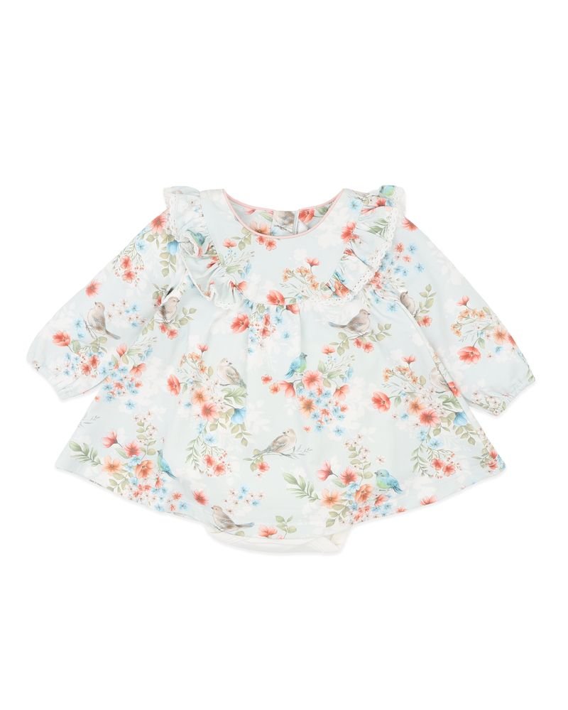 Bebe - Gemma Bird Organic Overlay Dress