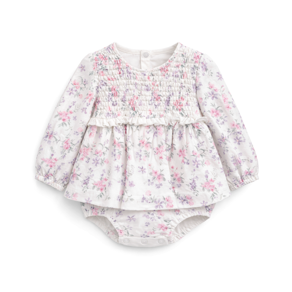 Aster & Oak - Pastel Bloom Dress Romper