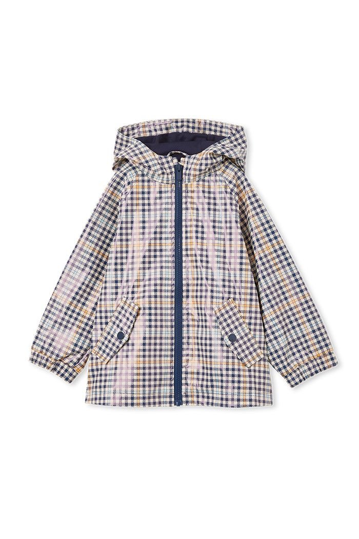 Milky - Check Rain Jacket