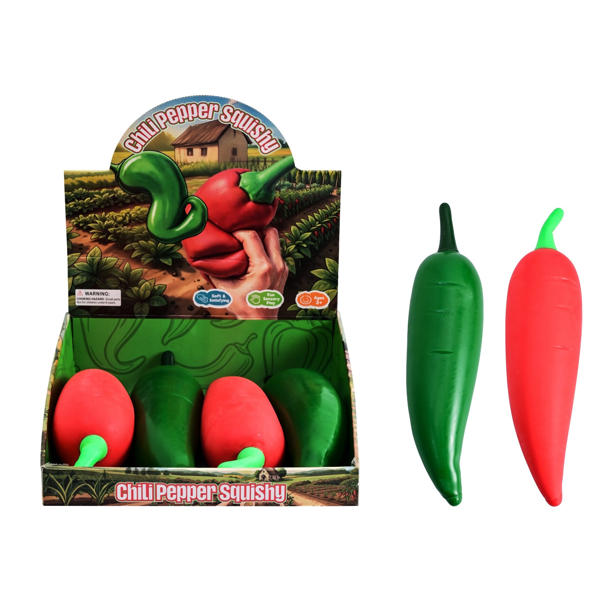 Arriving Soon - Squishy Jumbo Cayenne Peppers