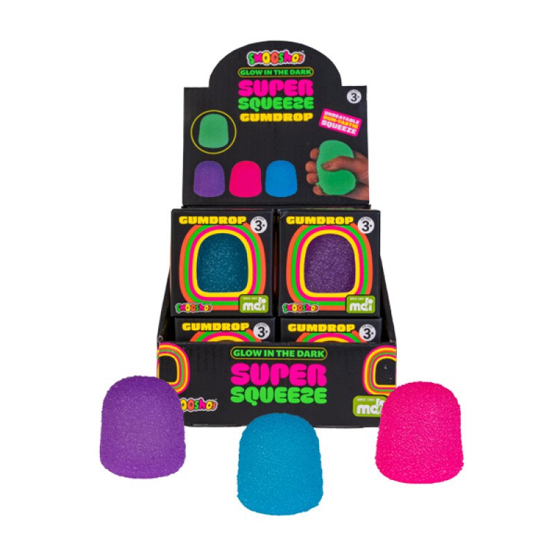 Smooshos - Super Squeeze Glow-in-the-dark Gumdrop