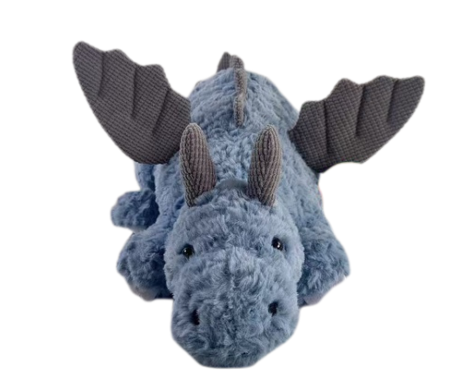 Arriving Soon - Mad Ally - Zephyr the Dragon Blue & Grey 120cm