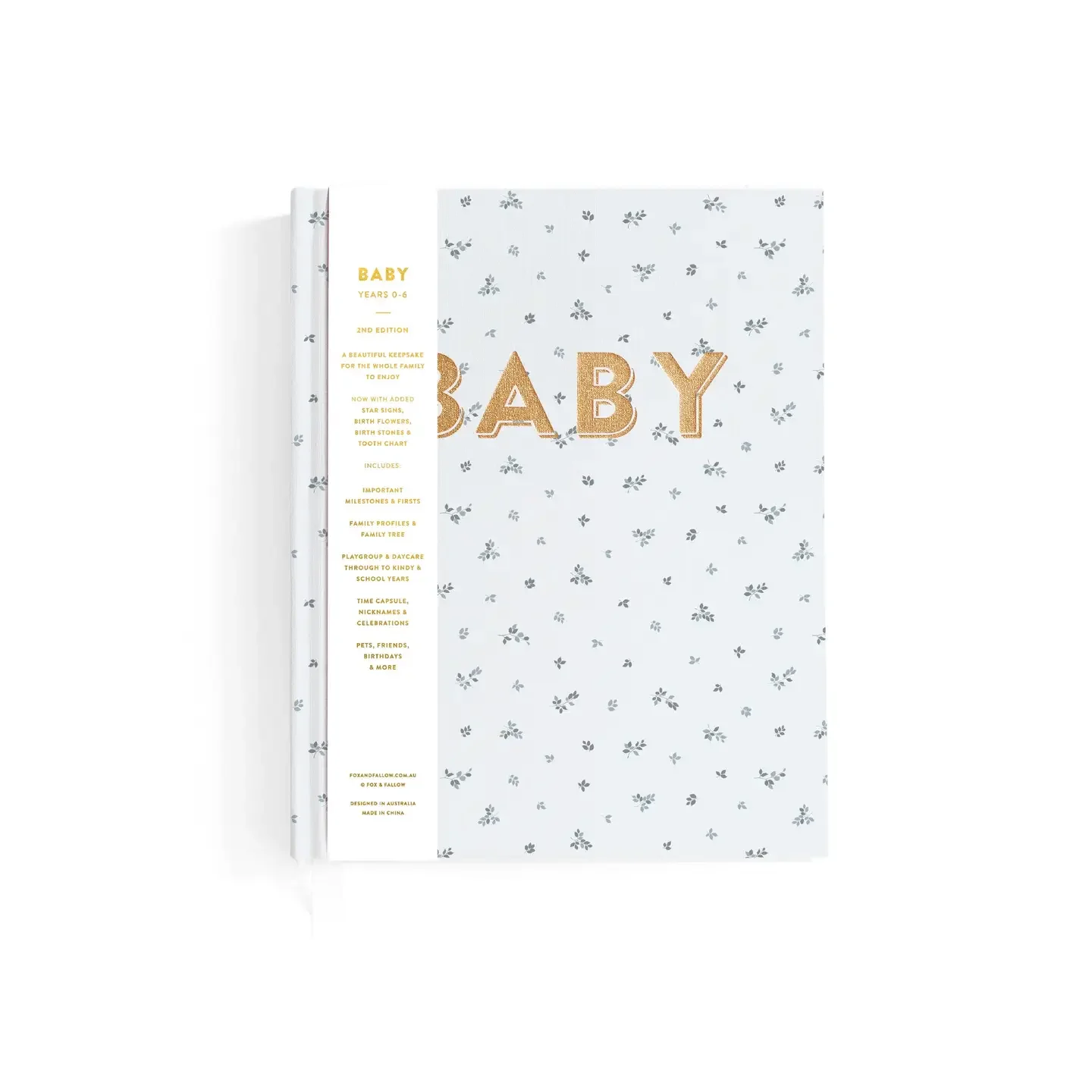 Fox and Fallow - Baby Book Mini Bluebell Boxed