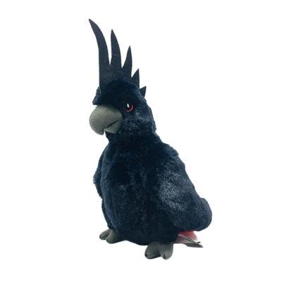 Eco Buddies - Black Cockatoo Red Tail - 25cm