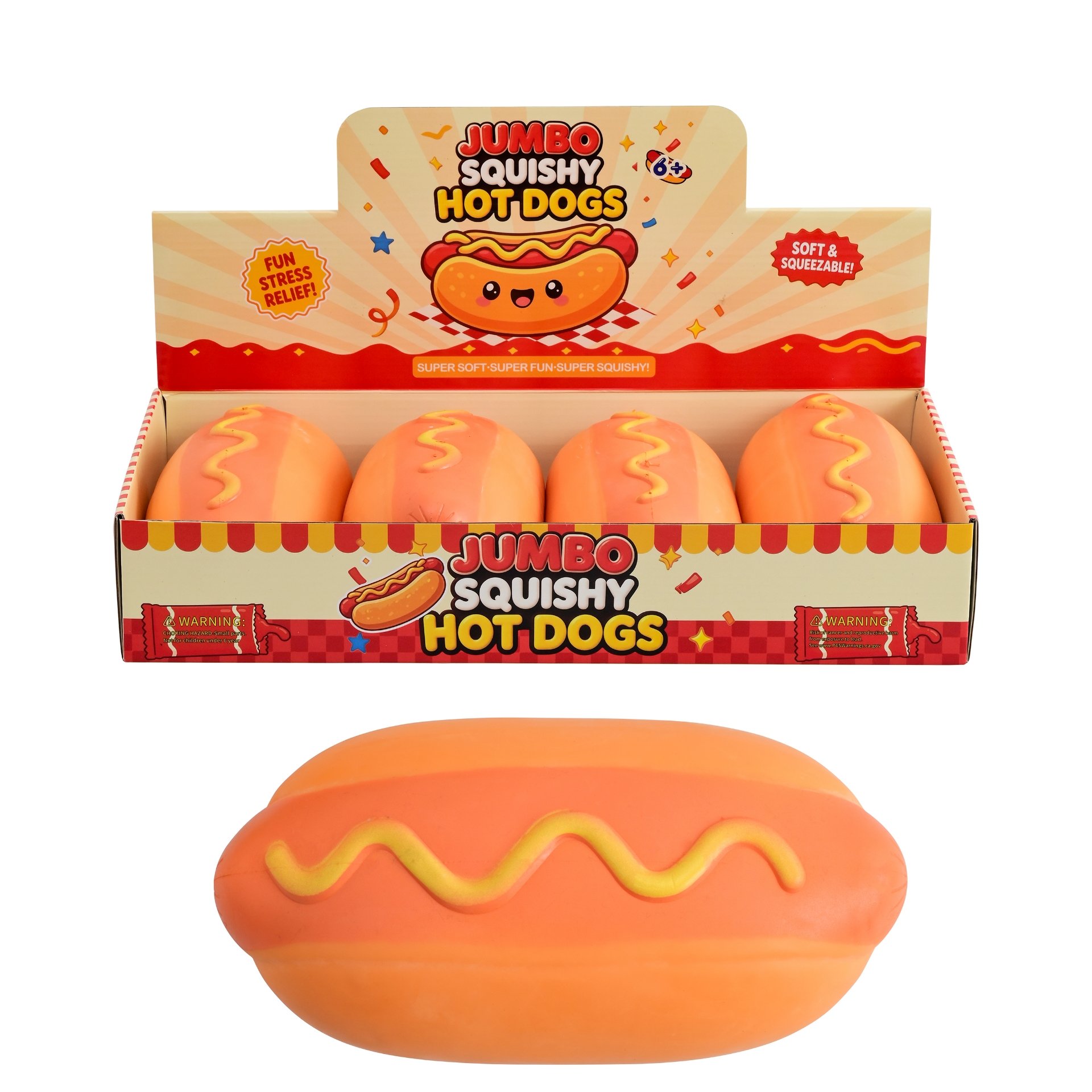 Squishy Jumbo Hot Dog