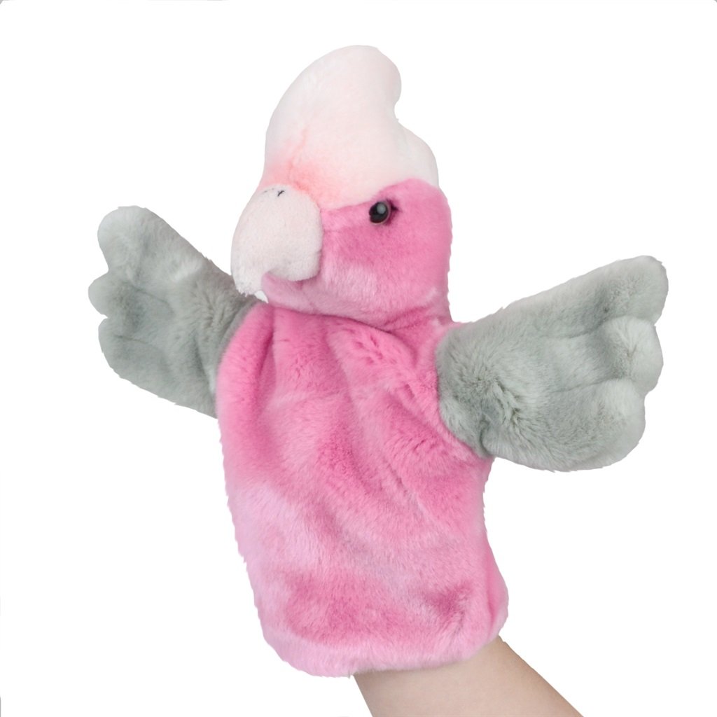 Korimco - Lil Friends Puppet Pink Galah 26cm