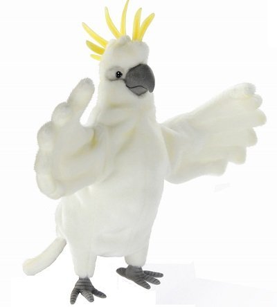 Hansa - Cockatoo Hand Puppet