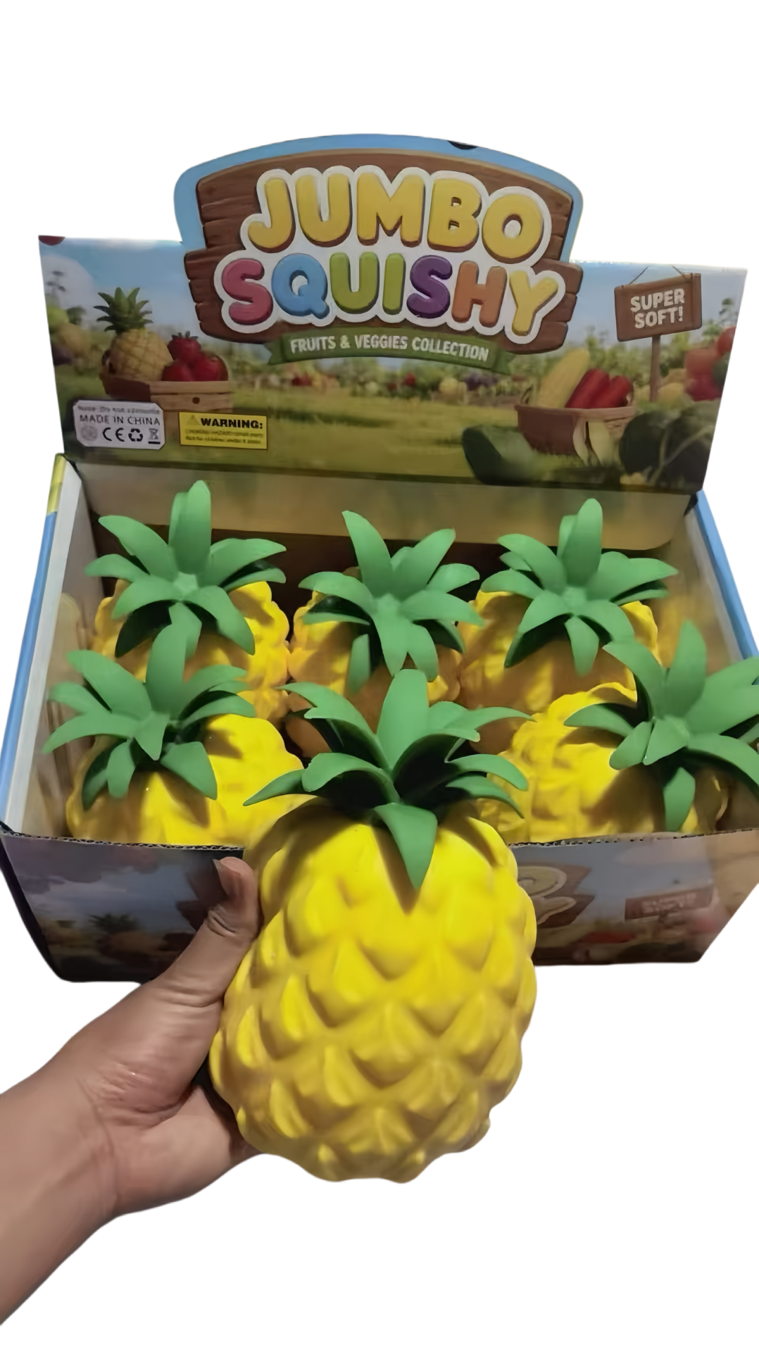 Arriving Soon - Squishy Jumbo Pineapple