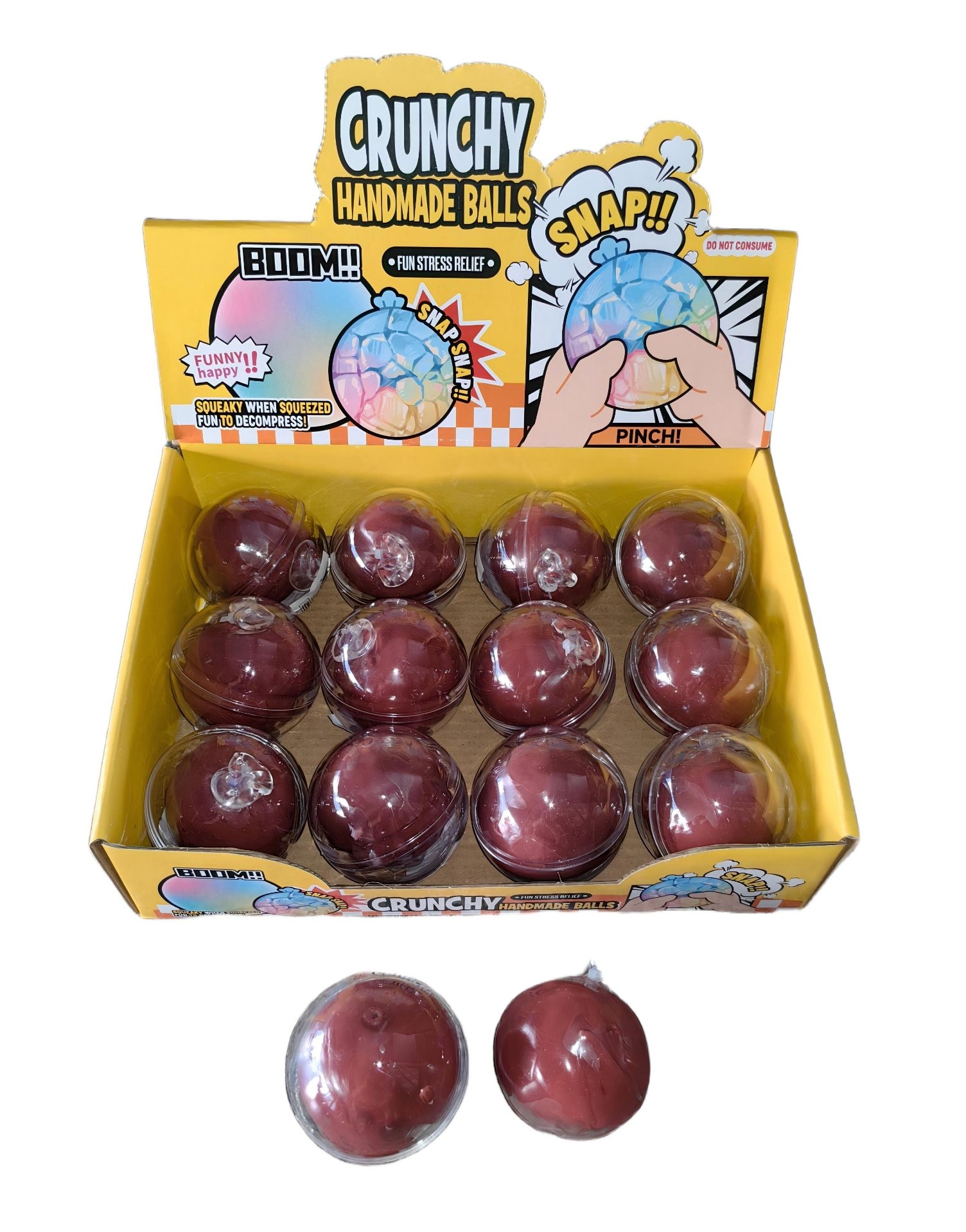 Arriving Soon - Squishy Wax Cracking Crispy Chocolate Ball