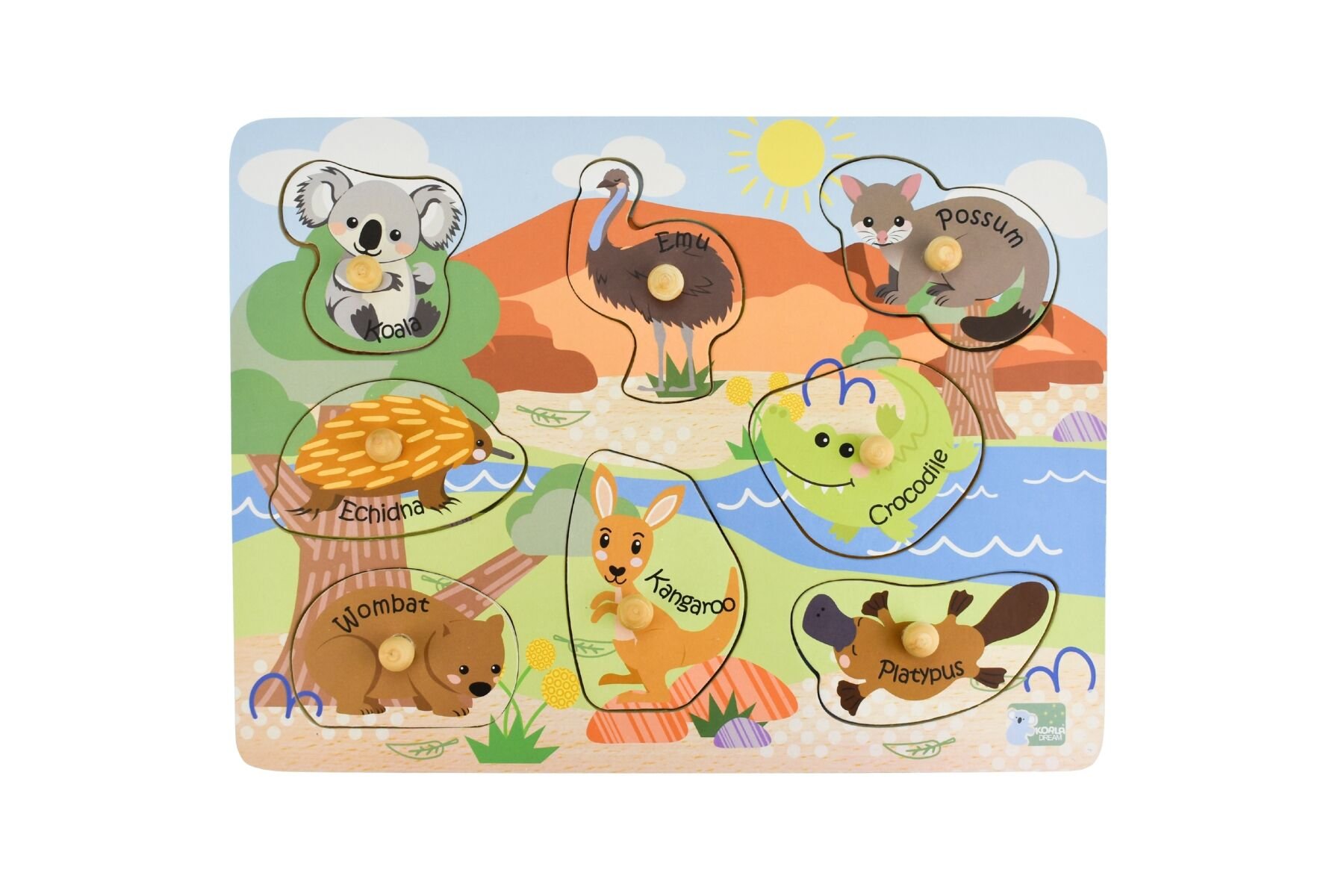 2 in 1 Animal Aussie Wooden Puzzle.jpg